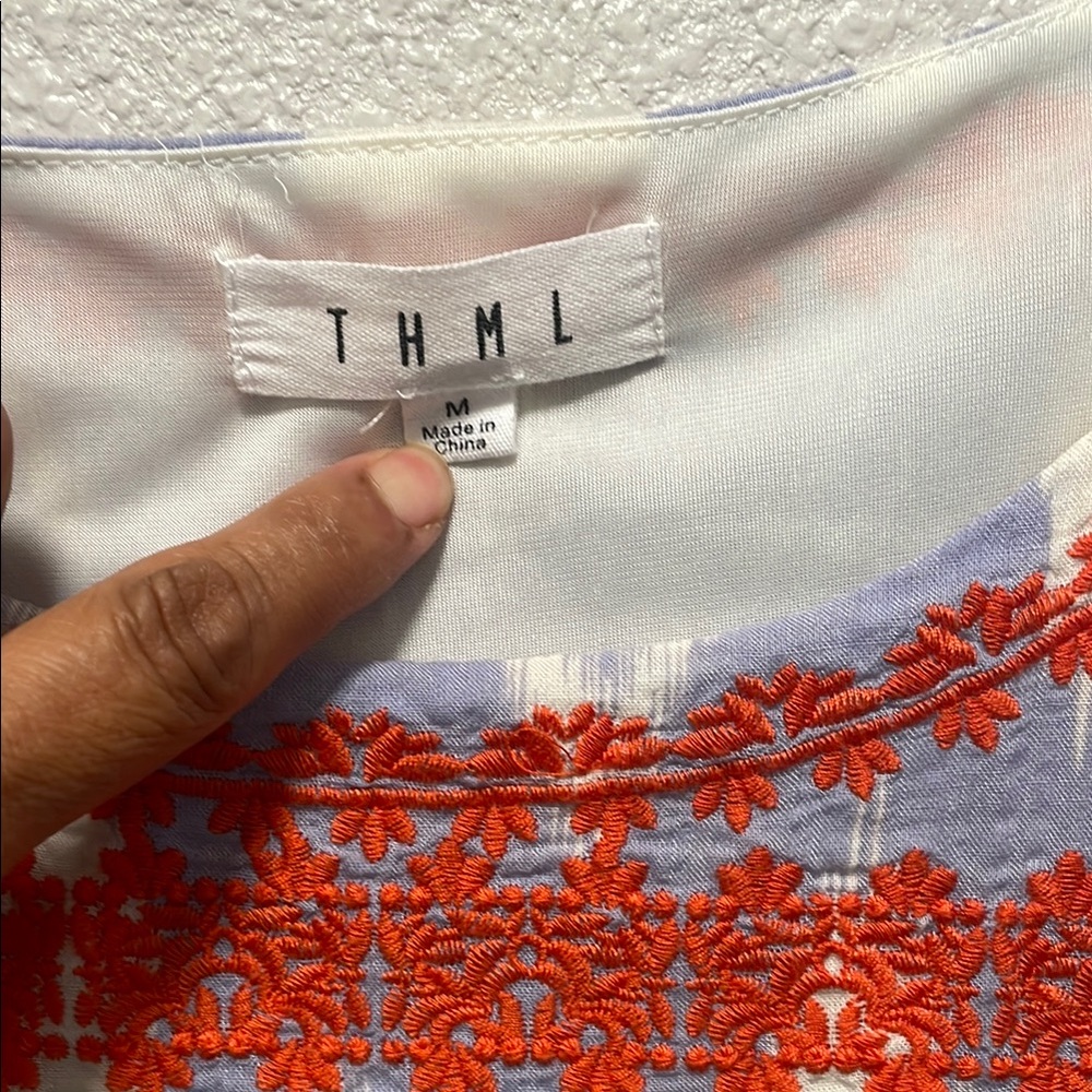 THML Embroidered Pattern Dress - Picture 5 of 6